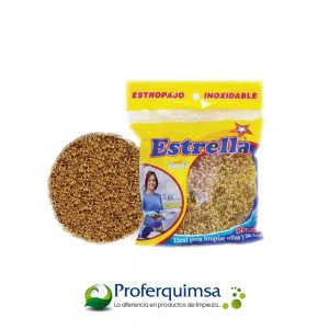 ESTROPAJO ESTRELLA DE BRONCE