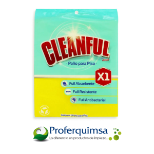 PAÑO PISO CLEANFUL x1