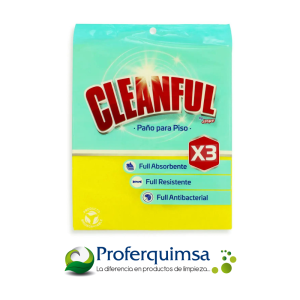 PAÑOS MULTIUSOS CLEANFUL x3