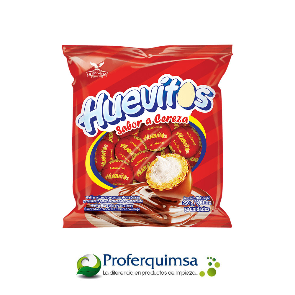 Huevitos de chocolate La Universal Proferquimsa