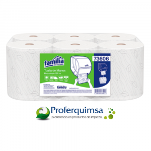 TOALLA FAMILIA DE MANO EN ROLLO - 73606