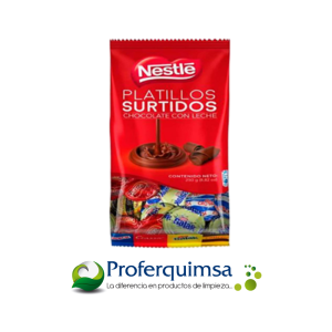 PLATILLOS DE CHOCOLATE